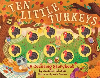 Ten Little Turkeys, Amanda Sobotka - Gebonden - 9781400355792