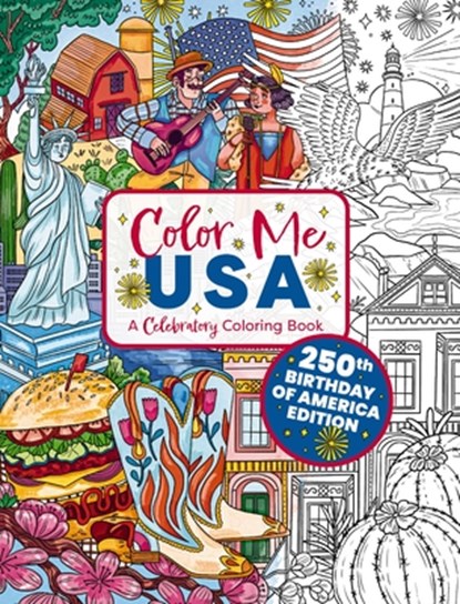 Color Me USA: A Celebratory Coloring Book, Kaja Kajfez - Paperback - 9781400357260