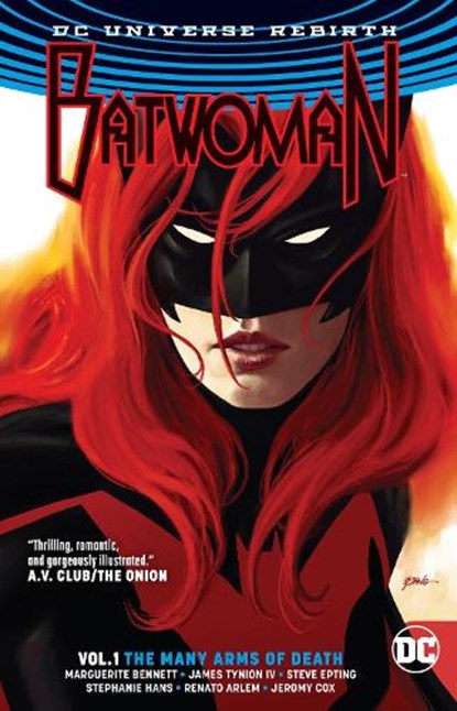 Batwoman Vol. 1: The Many Arms of Death (Rebirth), BENNETT,  Marguerite ; Tynion, James IV - Paperback - 9781401274306