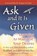 Ask and It is Given, Esther Hicks ; Jerry Hicks - Paperback - 9781401904593