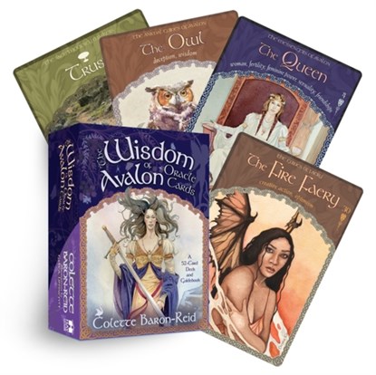 Wisdom Of Avalon Oracle Cards, Colette Baron-Reid - Losbladig Paperback - 9781401910426