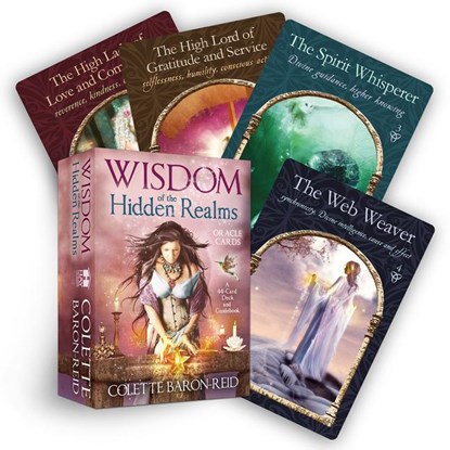Wisdom of the Hidden Realms Oracle Cards, Colette Baron-Reid - Losbladig - 9781401923426