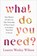 What Do You Need?, Lauren Wesley Wilson - Gebonden - 9781401974893