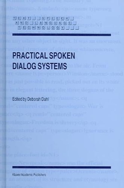 Practical Spoken Dialog Systems, Deborah Dahl - Gebonden - 9781402026744