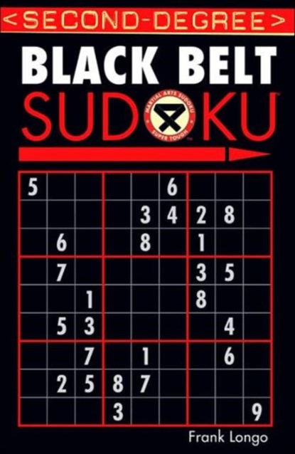 Second-Degree Black Belt Sudoku®, Frank Longo - Paperback - 9781402737176
