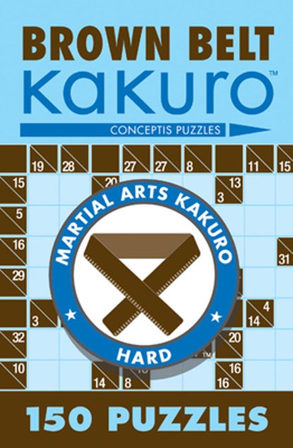 Brown Belt Kakuro, Conceptis Puzzles - Paperback - 9781402739354