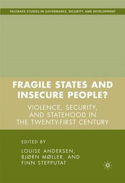 Fragile States and Insecure People?, ANDERSEN,  Louise - Gebonden - 9781403983824