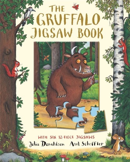 The Gruffalo Jigsaw Book, Julia Donaldson - Paperback - 9781405034968