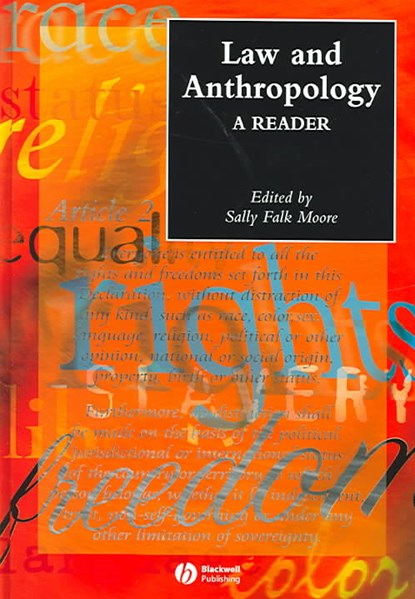 Law and Anthropology, Sally F. (Harvard University) Moore - Gebonden - 9781405102278