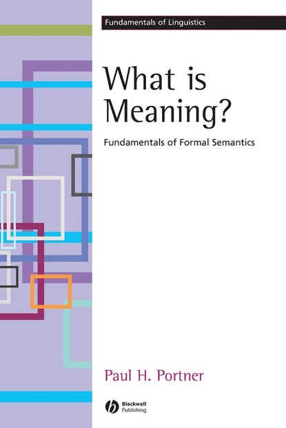 What is Meaning?, Paul H. Portner - Paperback - 9781405109185