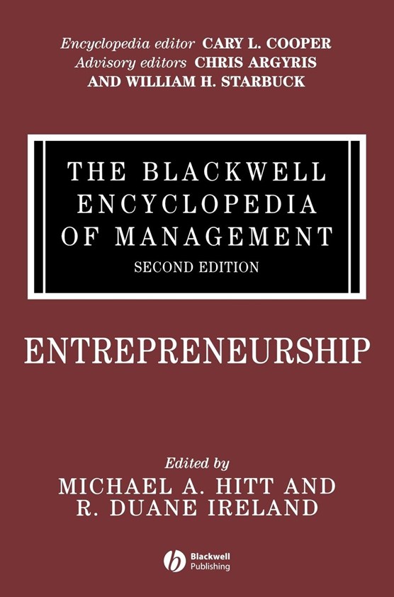 The Blackwell Encyclopedia of Management, Entrepreneurship