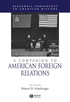 A Companion to American Foreign Relations | Robert Schulzinger | 