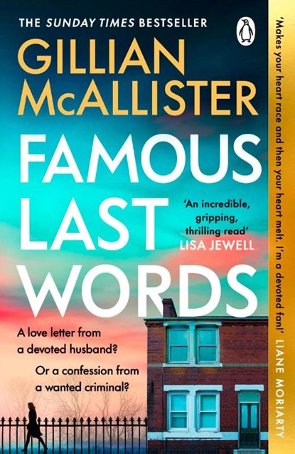 Famous Last Words, Gillian McAllister - Paperback - 9781405957243
