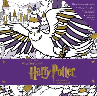 Harry Potter: Winter at Hogwarts: A Magical Colouring Set, Insight Editions - Gebonden Boxset - 9781406376081