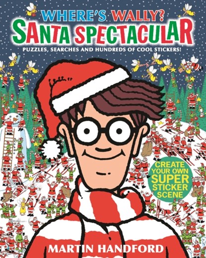 Where's Wally? Santa Spectacular Sticker Activity Book, Martin Handford - Paperback - 9781406378634