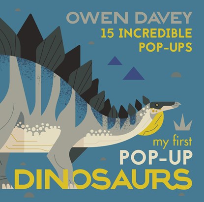 My First Pop-Up Dinosaurs, Owen Davey - Gebonden Paperback - 9781406381696