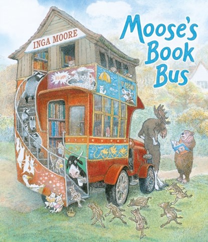 Moose's Book Bus, Inga Moore - Gebonden - 9781406385694