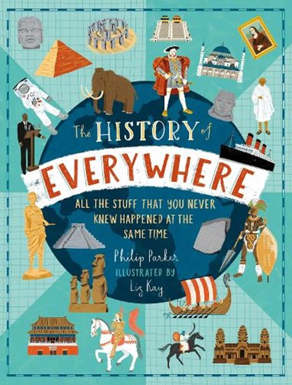 The History of Everywhere: All the Stuff That You Never Knew Happened at the Same Time, Philip Parker - Gebonden - 9781406391213