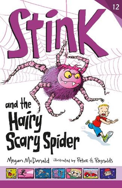 Stink and the Hairy Scary Spider, Megan McDonald - Paperback - 9781406392845