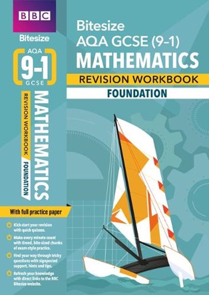 BBC Bitesize AQA GCSE Maths (Foundation): Revision Workbook - for 2025 and 2026 exams, niet bekend - Paperback - 9781406686074