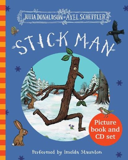 Stick Man Book & CD, Julia Donaldson - Paperback - 9781407117294