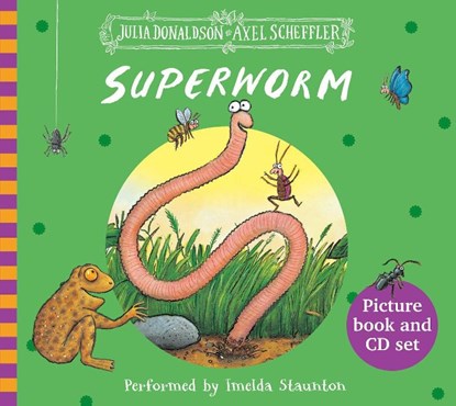 Superworm Book & CD, Julia Donaldson - Paperback - 9781407139333