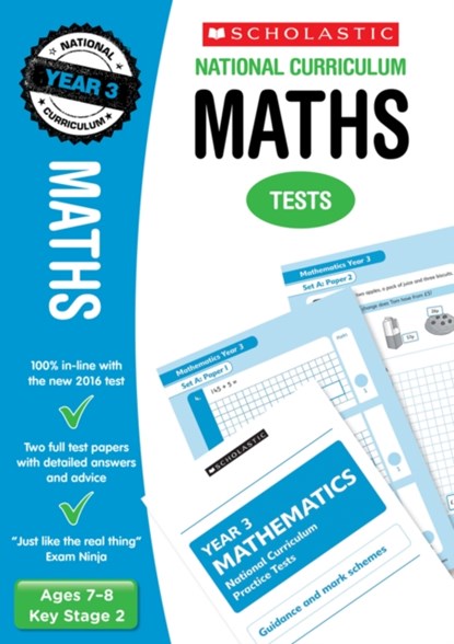 Maths Test - Year 3, Ann Montague-Smith - Paperback - 9781407159829