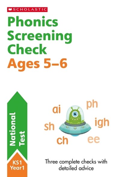 Phonics Screening Check Ages 5-6, Wendy Jolliffe ; John Bennett - Paperback - 9781407183084