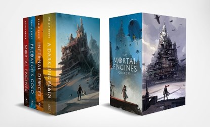 Mortal Engines (Ian McQue boxset x4), Philip Reeve - Paperback Boxset - 9781407191775