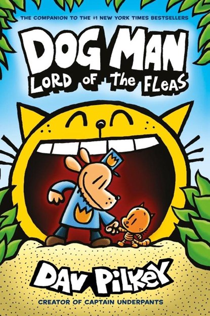 Dog Man 5: Lord of the Fleas PB, Dav Pilkey - Paperback - 9781407192161