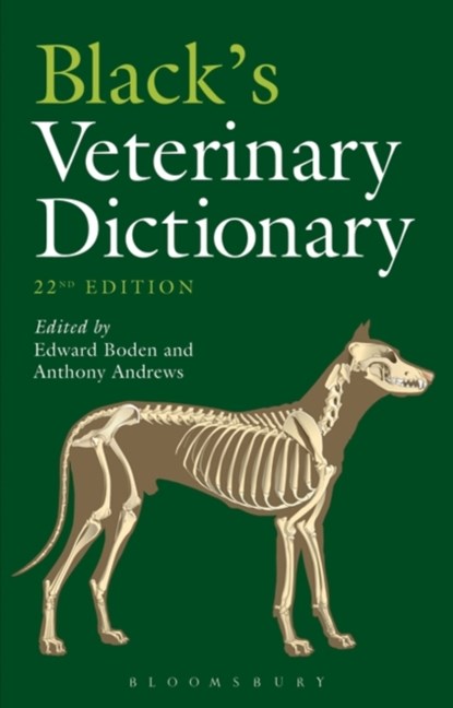 Black's Veterinary Dictionary, Edward Boden - Gebonden - 9781408175729