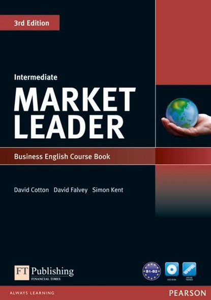 Market Leader 3rd Edition Intermediate Coursebook & DVD-Rom Pack, David Cotton ; David Falvey ; Simon Kent - Paperback - 9781408236956