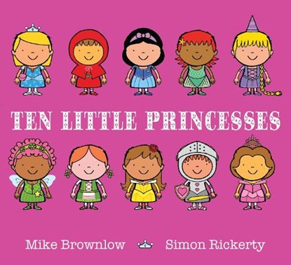Ten Little Princesses, Mike Brownlow - Paperback - 9781408330128