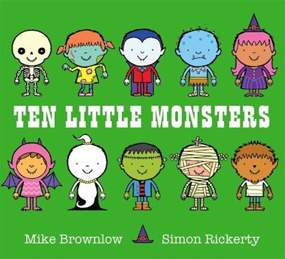 Ten Little Monsters, Mike Brownlow - Paperback - 9781408334034