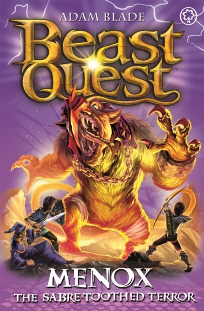Beast Quest: Menox the Sabre-Toothed Terror, Adam Blade - Paperback - 9781408343364