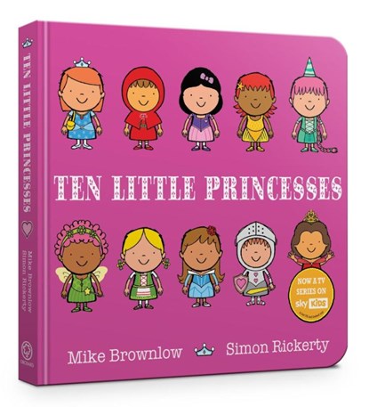 Ten Little Princesses, Mike Brownlow - Gebonden - 9781408346471