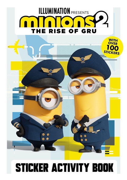 Minions 2: The Rise of Gru Official Sticker Activity Book, Minions - Paperback - 9781408361023