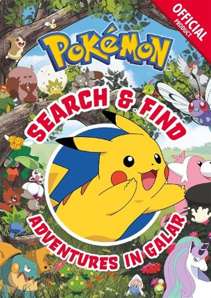 Official Pokemon Search & Find: Adventures in Galar, Pokemon - Paperback - 9781408367018