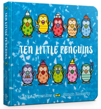 Ten Little Penguins Board Book, Mike Brownlow - Gebonden - 9781408368251