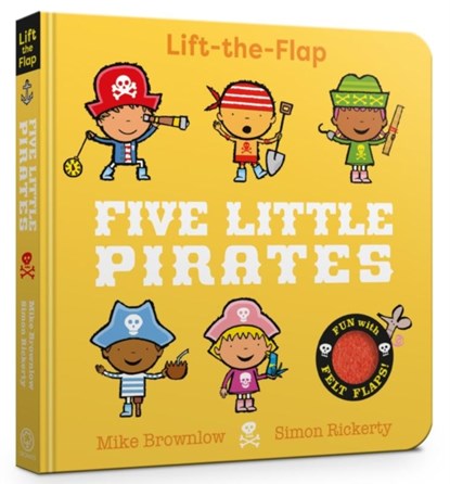 Five Little Pirates, Mike Brownlow - Gebonden - 9781408370728