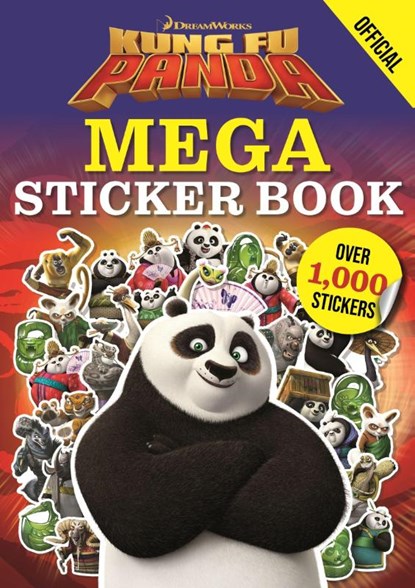 Kung Fu Panda Mega Sticker Book, Official Kung Fu Panda - Paperback - 9781408375938