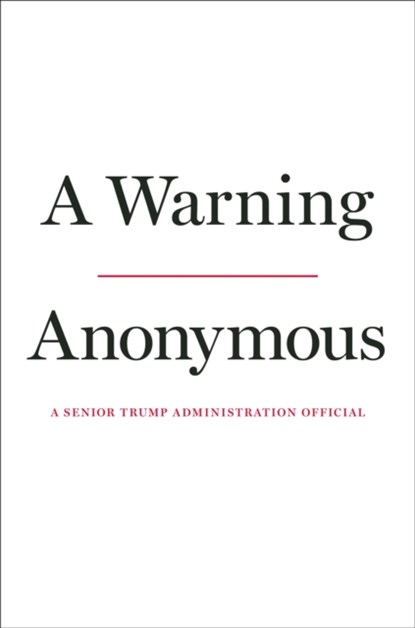 A Warning, Anonymous Author - Paperback - 9781408713266