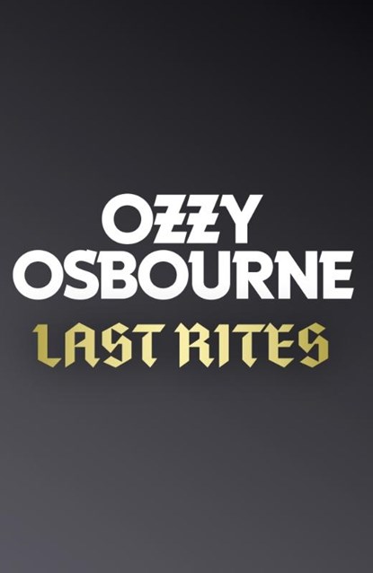 Last Rites, Ozzy Osbourne - Paperback - 9781408724064