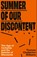 Summer of Our Discontent, Thomas Chatterton Williams - Paperback - 9781408724446