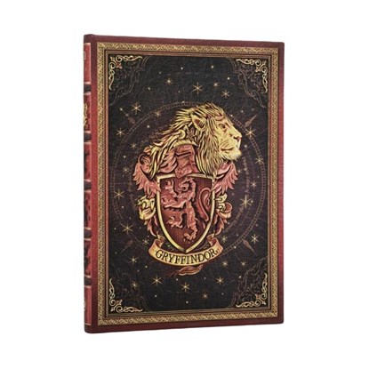 Gryffindor Journal (Harry Potter Collection) Midi Custom Unlined (Elastic Band Closure), Paperblanks - Gebonden - 9781408765128