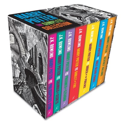 Harry Potter Boxed Set: The Complete Collection (Adult Paperback), Joanne K. Rowling - Paperback Boxset - 9781408898659