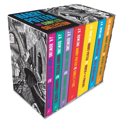 Harry Potter Boxed Set: The Complete Collection (Adult Paperback), Joanne K. Rowling - Paperback Boxset - 9781408898659