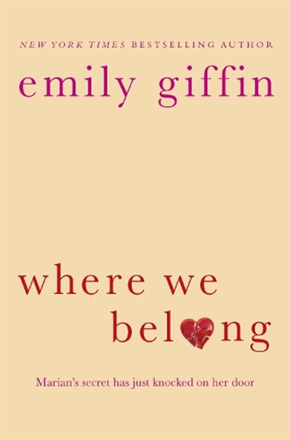 Where We Belong, Emily Giffin - Paperback - 9781409118350