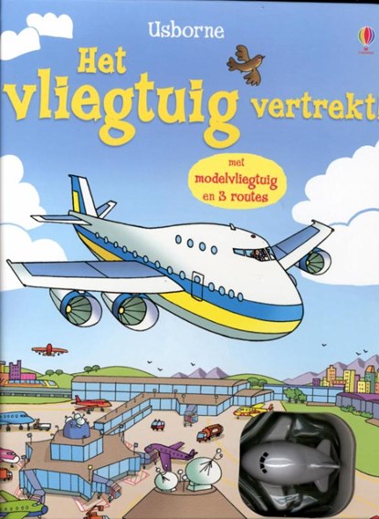 Het vliegtuig vertrekt + met opwindbaar vliegtuig, niet bekend - Gebonden - 9781409538752