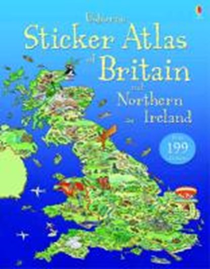 Sticker Atlas of Britain and Northern Ireland, TURNBULL,  Stephanie - Paperback - 9781409544784